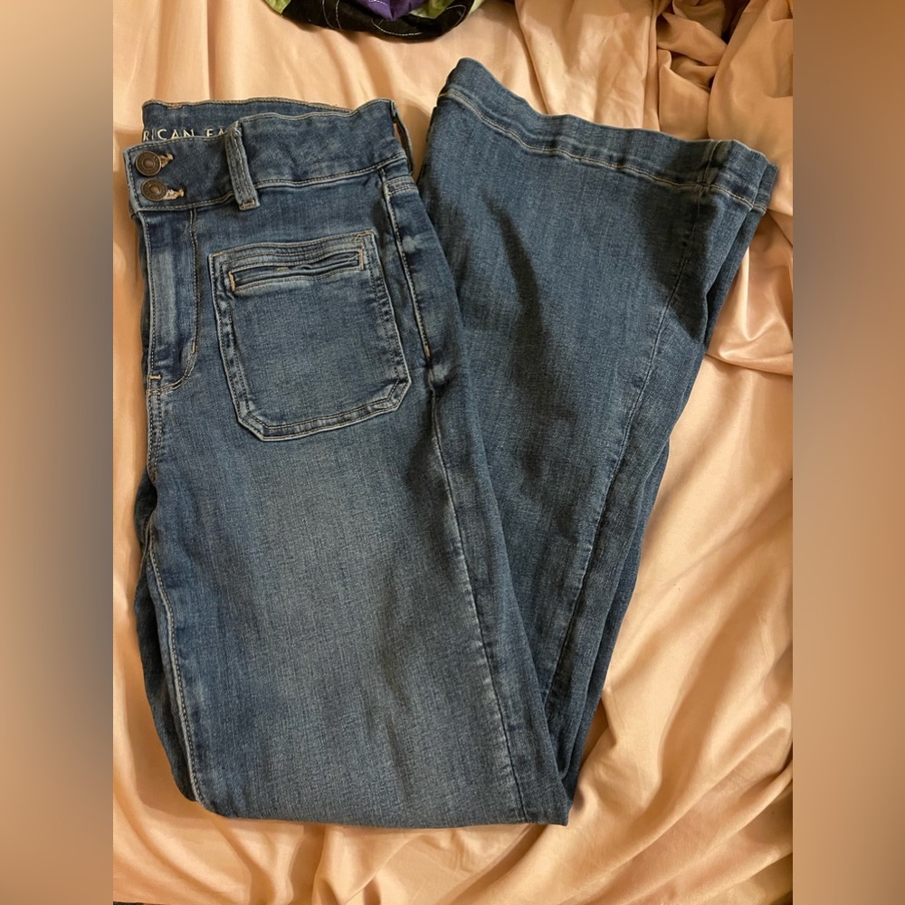 NWOT AE flare jeans